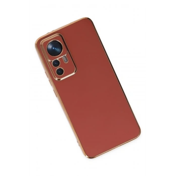 Xiaomi Mi 12T Pro Kılıf Volet Silikon - Kırmızı