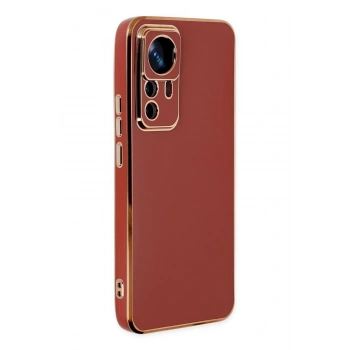 Xiaomi Mi 12T Pro Kılıf Volet Silikon - Kırmızı