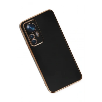 Xiaomi Mi 12T Pro Kılıf Volet Silikon - Siyah