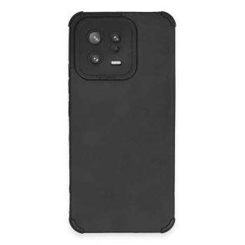 Xiaomi Mi 13 Kılıf Loop Deri Silikon - Siyah