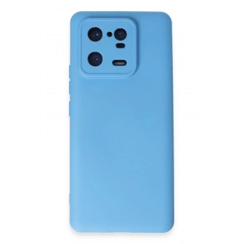 Xiaomi Mi 13 Pro Kılıf Nano içi Kadife Silikon - Mavi