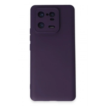 Xiaomi Mi 13 Pro Kılıf Nano içi Kadife Silikon - Mor