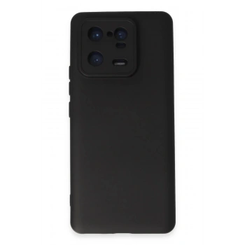 Xiaomi Mi 13 Pro Kılıf Nano içi Kadife Silikon - Siyah