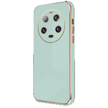 Xiaomi Mi 14 Ultra Kılıf Volet Silikon - Açık Yeşil