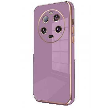 Xiaomi Mi 14 Ultra Kılıf Volet Silikon - Mor