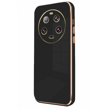 Xiaomi Mi 14 Ultra Kılıf Volet Silikon - Siyah