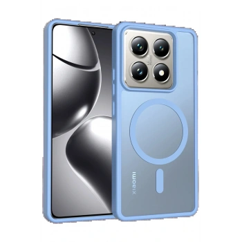 Xiaomi Mi 14T Pro Jota Magsafe Kapak - Açık Mavi