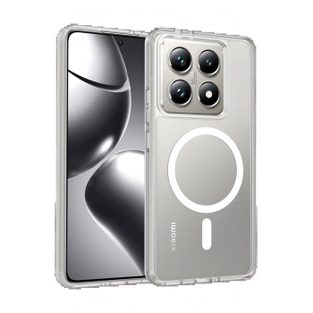 Xiaomi Mi 14T Pro Jota Magsafe Kapak - Şeffaf