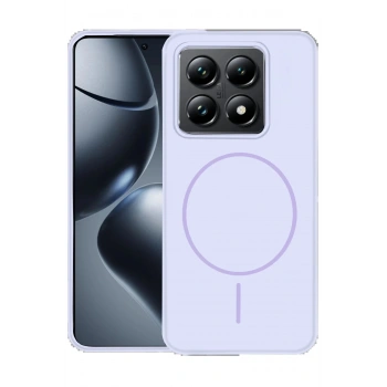 Xiaomi Mi 14T Pro Kılıf Jully Magsafe Kapak - Lila