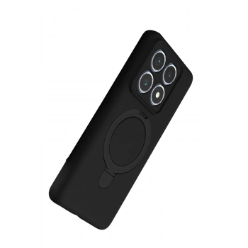 Xiaomi Mi 14T Pro Regal Magsafe Standlı Kapak - Siyah