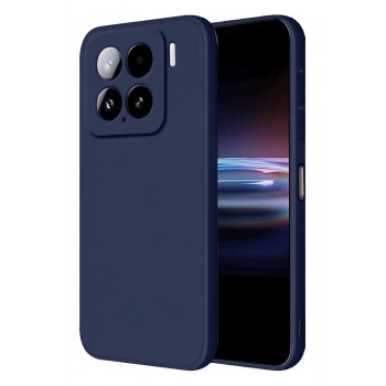 Xiaomi Mi 15 Kılıf Nano içi Kadife Silikon - Lacivert