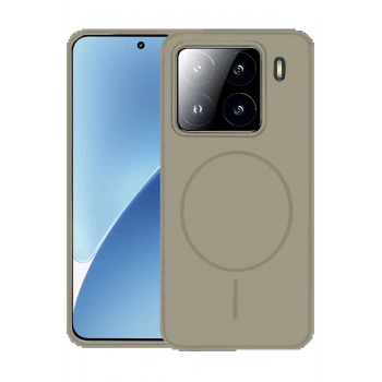 Xiaomi Mi 15 Pro Kılıf Jully Magsafe Kapak - Çöl Titanyum