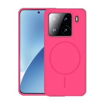Xiaomi Mi 15 Pro Kılıf Jully Magsafe Kapak - Fuşya