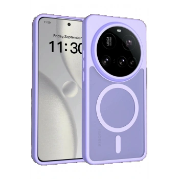 Xiaomi Mi 15 Ultra Jota Magsafe Kapak - Lila