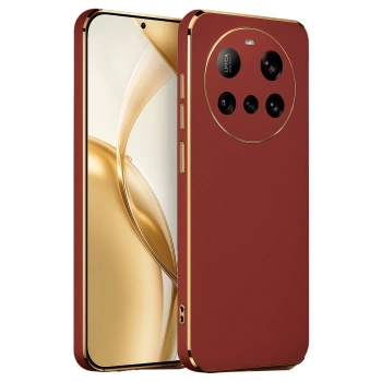 Xiaomi Mi 15 Ultra Kılıf Volet Silikon - Kırmızı