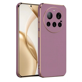 Xiaomi Mi 15 Ultra Kılıf Volet Silikon - Mor