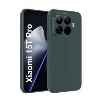 Xiaomi Mi 15T Pro First Silikon - Koyu Yeşil