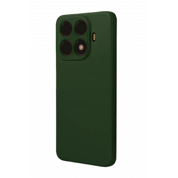 Xiaomi Mi 15T Pro Nano içi Kadife Silikon - Koyu Yeşil