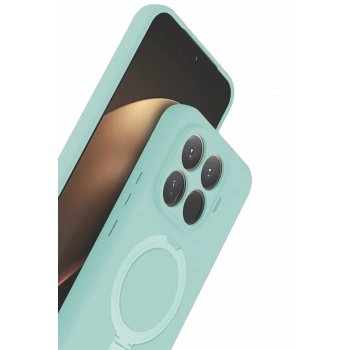Xiaomi Mi 15T Pro Regal Magsafe Standlı Kapak - Su Yeşili