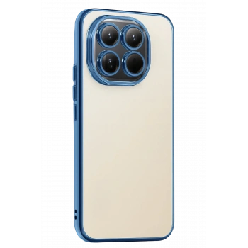 Xiaomi Mi 15T Razer Lensli Silikon - Açık Mavi