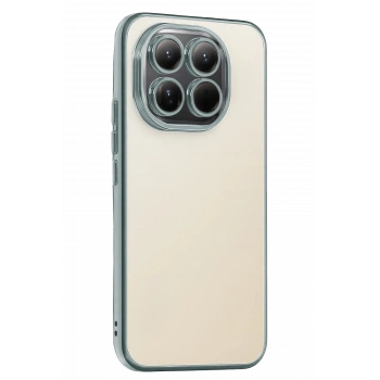 Xiaomi Mi 15T Razer Lensli Silikon - Gümüş