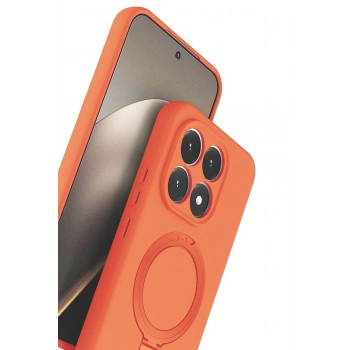 Xiaomi Mi 15T Regal Magsafe Standlı Kapak - Turuncu