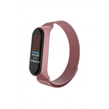 Xiaomi Mi Band 4 Metal Mıknatıslı Kordon - Rose
