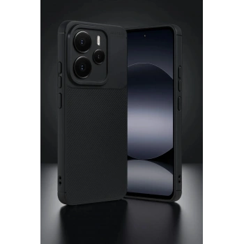 Xiaomi Note 14 5G Auto Focus Karbon Kapak - Siyah