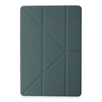 Xiaomi Pad 6 Kılıf Kalemlikli Mars Tablet Kılıfı - Koyu Yeşil