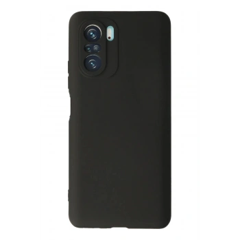 Xiaomi Poco F3 Kılıf First Silikon - Siyah