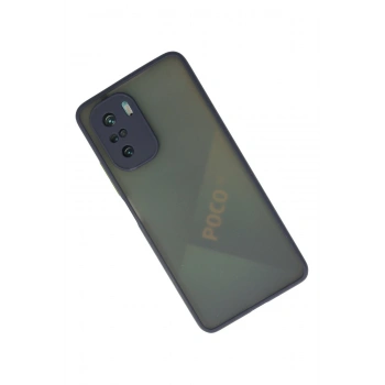 Xiaomi Poco F3 Kılıf Montreal Silikon Kapak - Lacivert