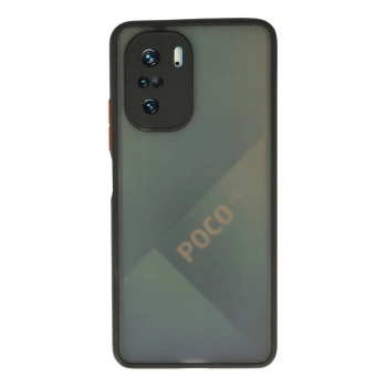 Xiaomi Poco F3 Kılıf Montreal Silikon Kapak - Siyah
