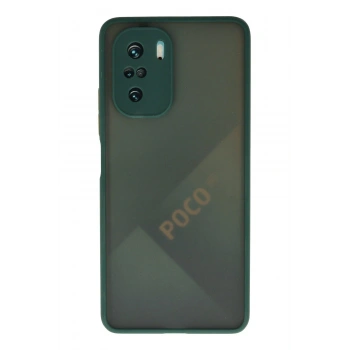 Xiaomi Poco F3 Kılıf Montreal Silikon Kapak - Yeşil
