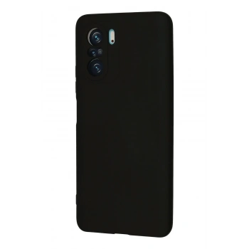 Xiaomi Poco F3 Kılıf Nano içi Kadife Silikon - Siyah