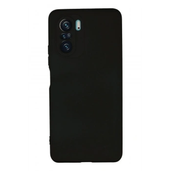 Xiaomi Poco F3 Kılıf Nano içi Kadife Silikon - Siyah