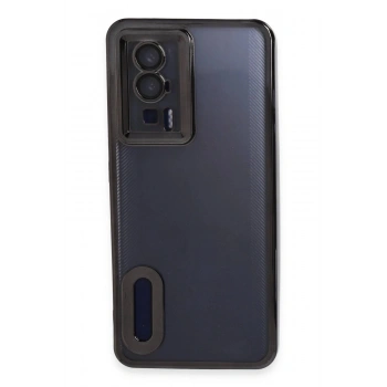 Xiaomi Poco F5 Pro Kılıf Slot Silikon - Siyah