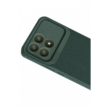 Xiaomi Poco F8 Pro Auto Focus Karbon Kapak - Koyu Yeşil