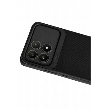 Xiaomi Poco F8 Pro Auto Focus Karbon Kapak - Siyah