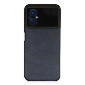 Xiaomi Poco M5 Kılıf Loop Deri Silikon - Lacivert