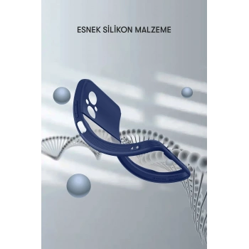 Xiaomi Poco M5 Kılıf Platin Silikon - Siyah