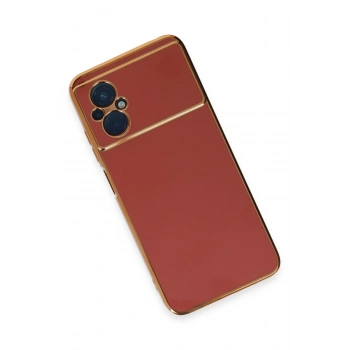 Xiaomi Poco M5 Kılıf Volet Silikon - Kırmızı