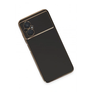 Xiaomi Poco M5 Kılıf Volet Silikon - Siyah