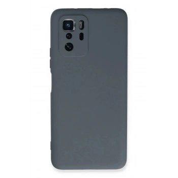Xiaomi Poco X3 GT Kılıf Nano içi Kadife Silikon - Gri