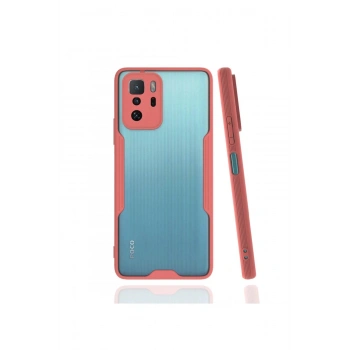 Xiaomi Poco X3 GT Kılıf Platin Silikon - Pembe