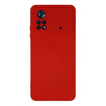 Xiaomi Poco X4 Pro 5G Kılıf Nano içi Kadife Silikon - Kırmızı