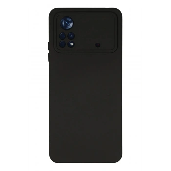 Xiaomi Poco X4 Pro 5G Kılıf Nano içi Kadife Silikon - Siyah