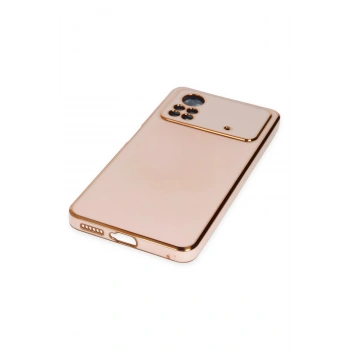 Xiaomi Poco X4 Pro 5G Kılıf Volet Silikon - Pembe