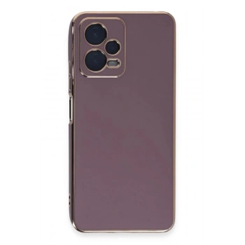 Xiaomi Poco X5 5G Kılıf Volet Silikon - Mor