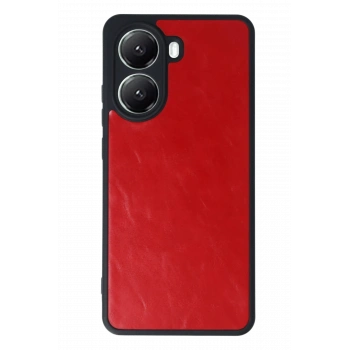 Xiaomi Poco X7 Pro Kılıf Aras Deri Kapak - Kırmızı