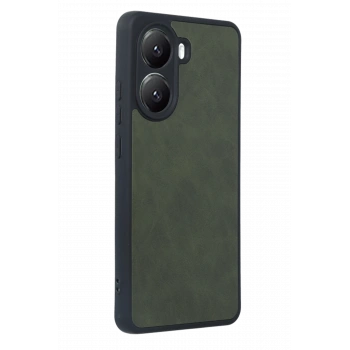 Xiaomi Poco X7 Pro Kılıf Aras Deri Kapak - Koyu Yeşil